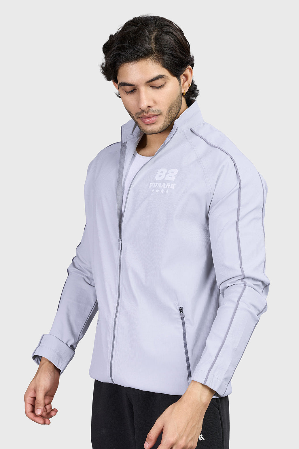 Transit Training Jacket Light Grey