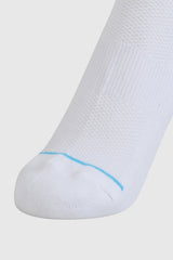 Legacy Quarter Socks White/Blue