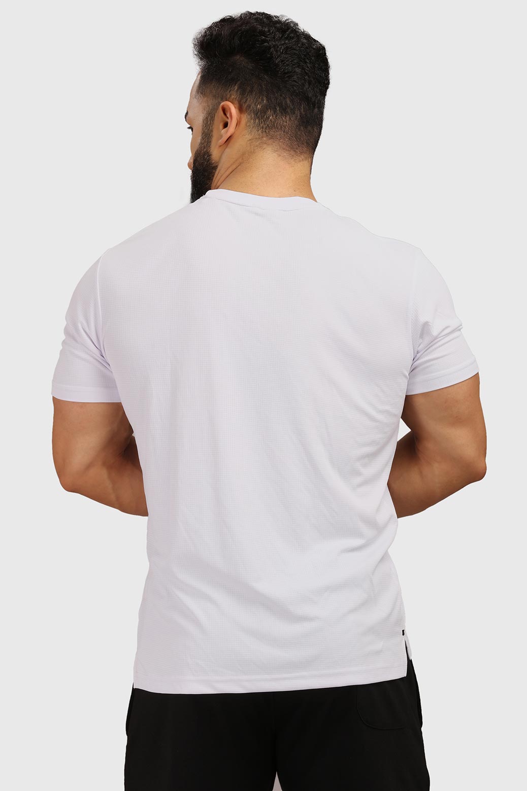 Fuaark Checks Regular White Tshirt