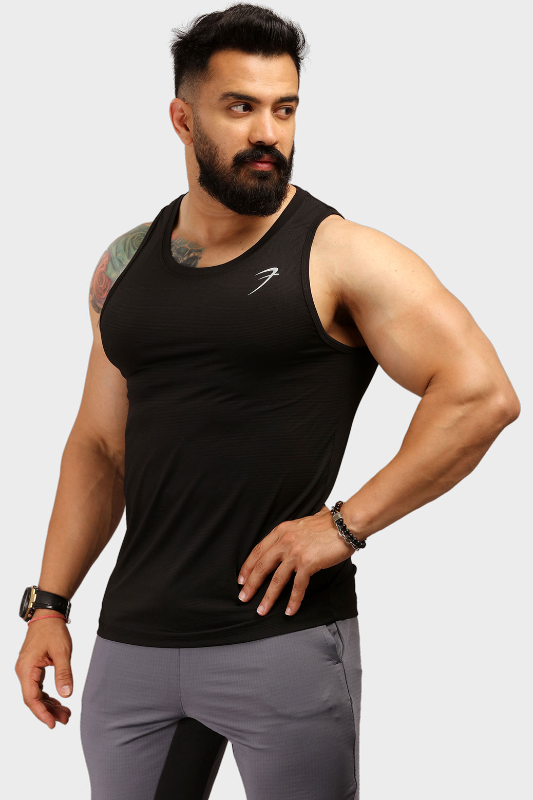 Buy Mens gym stringer vest & tank top for gym online in India – FUAARK